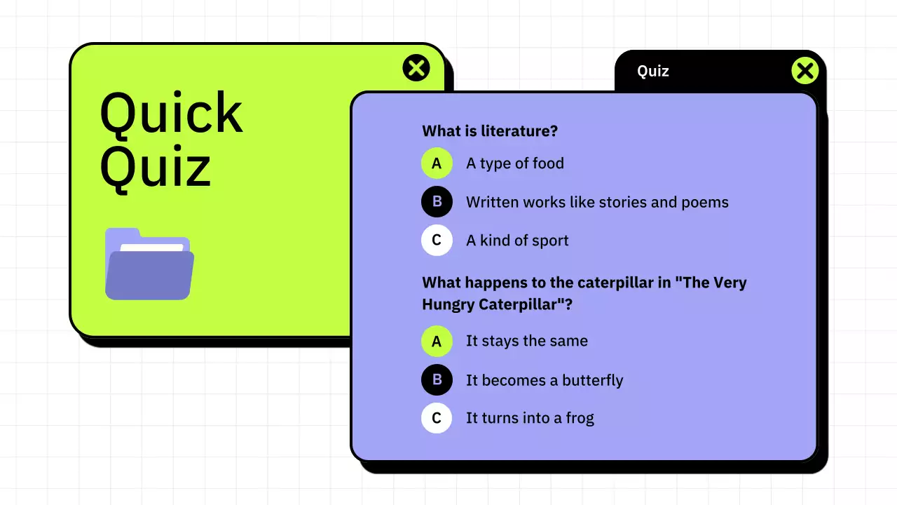 Green Minimal Literature Course Presentation