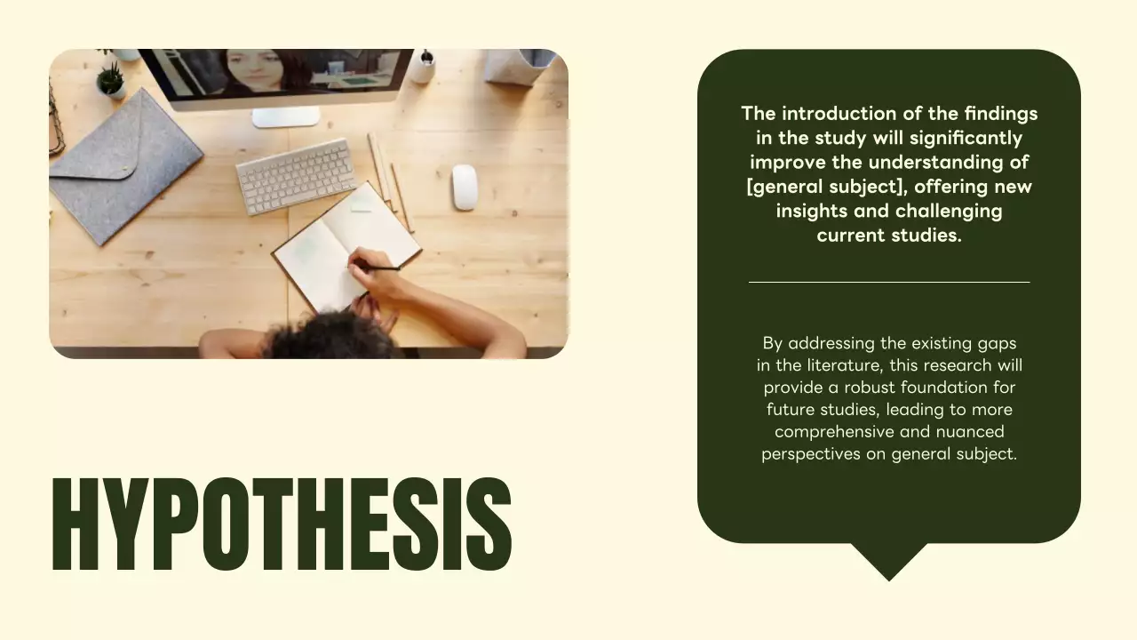 Beige Professional Thesis Document Presentation