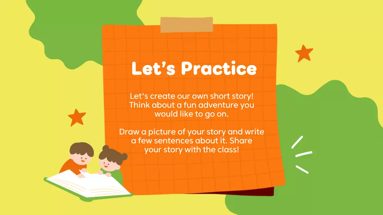 Green Simple Literature Course Presentation