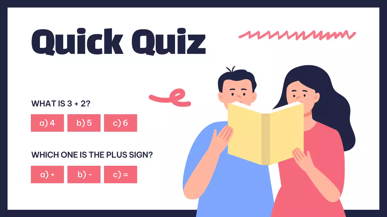 Pink Simple Math Course Presentation