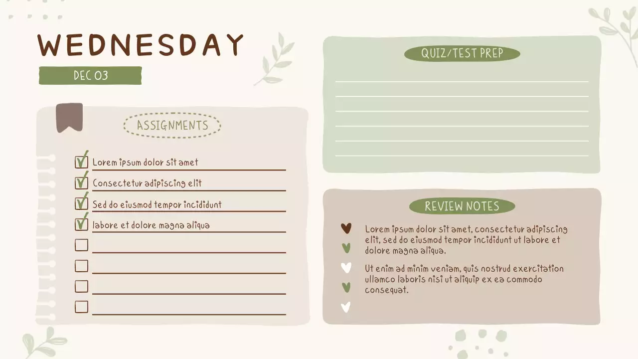 Beige Simple Class Agenda Presentation