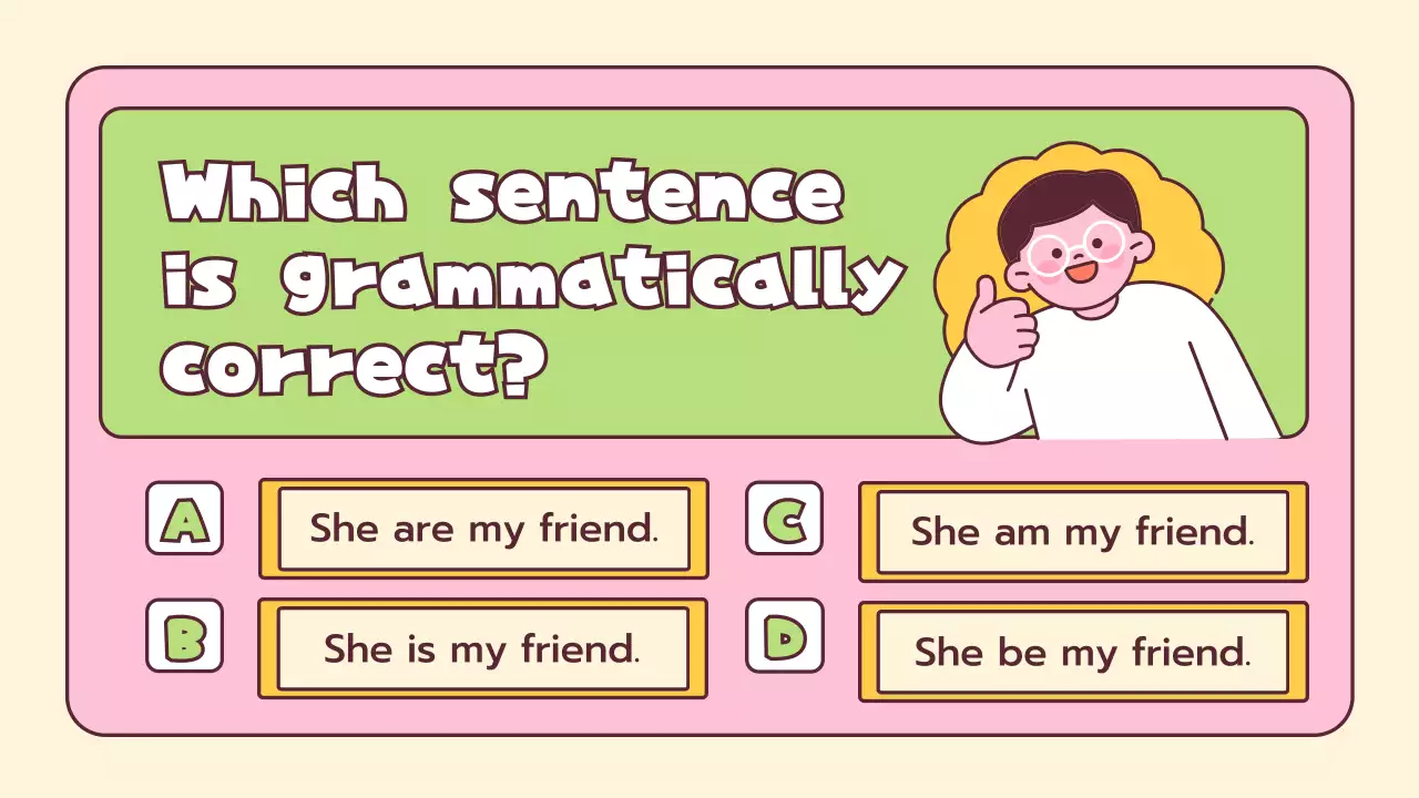 Green Retro School Announcement Presentation