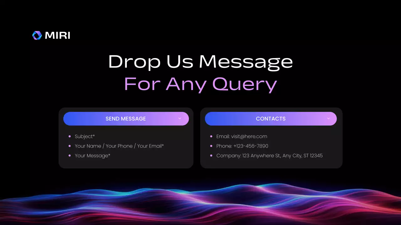 Black Modern Mobile App Guide Presentation