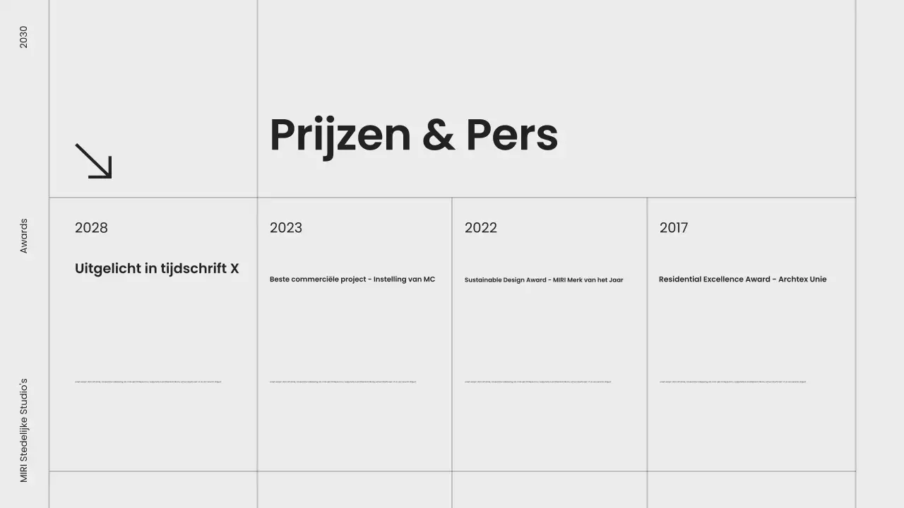 portfolio grijze moderne architectuur