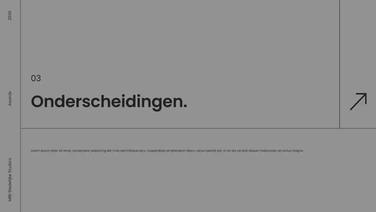 portfolio grijze moderne architectuur