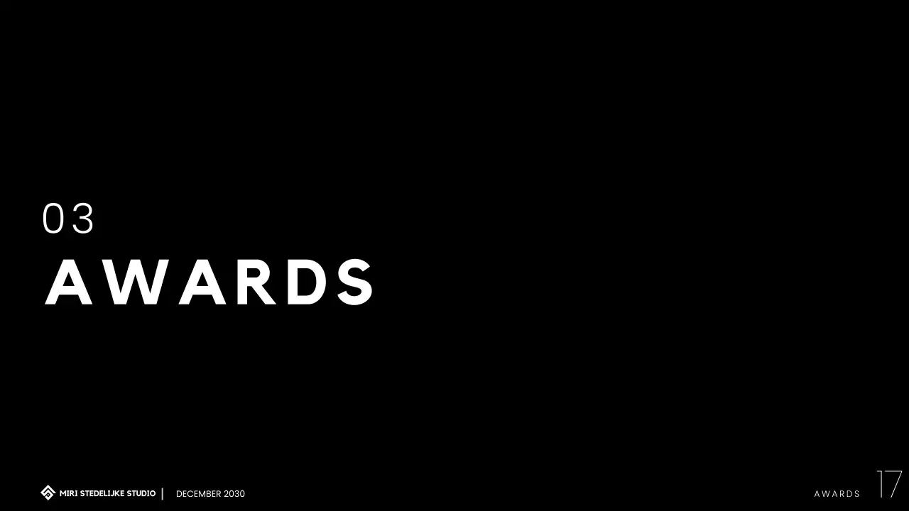 Presentatie portfolio moderne minimalistische architectuur