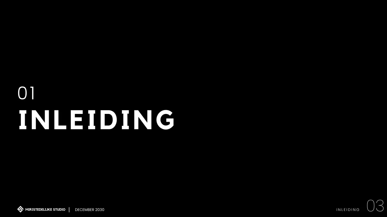 Presentatie portfolio moderne minimalistische architectuur