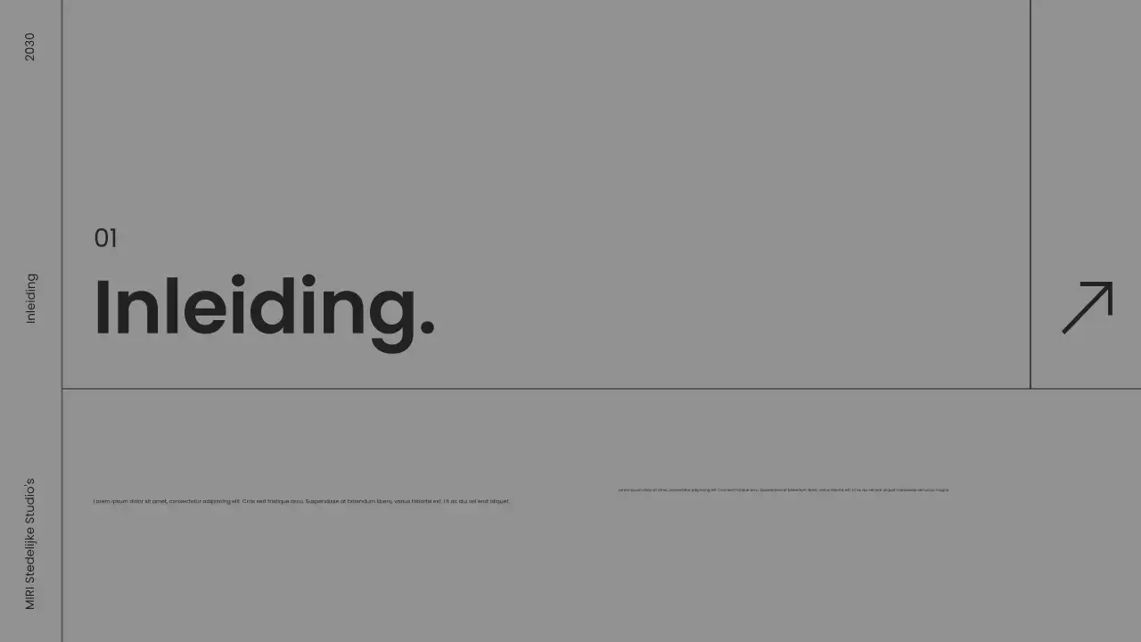 portfolio grijze moderne architectuur