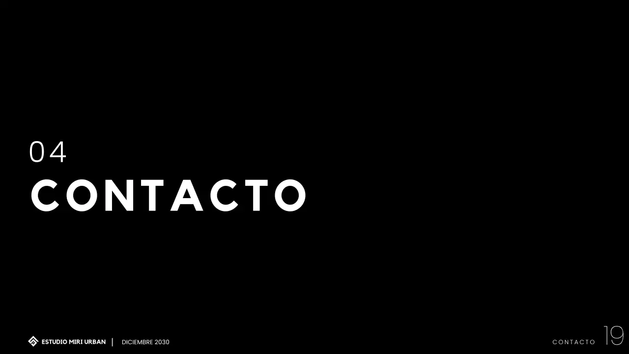 Presentación de la cartera de arquitectura minimalista moderna