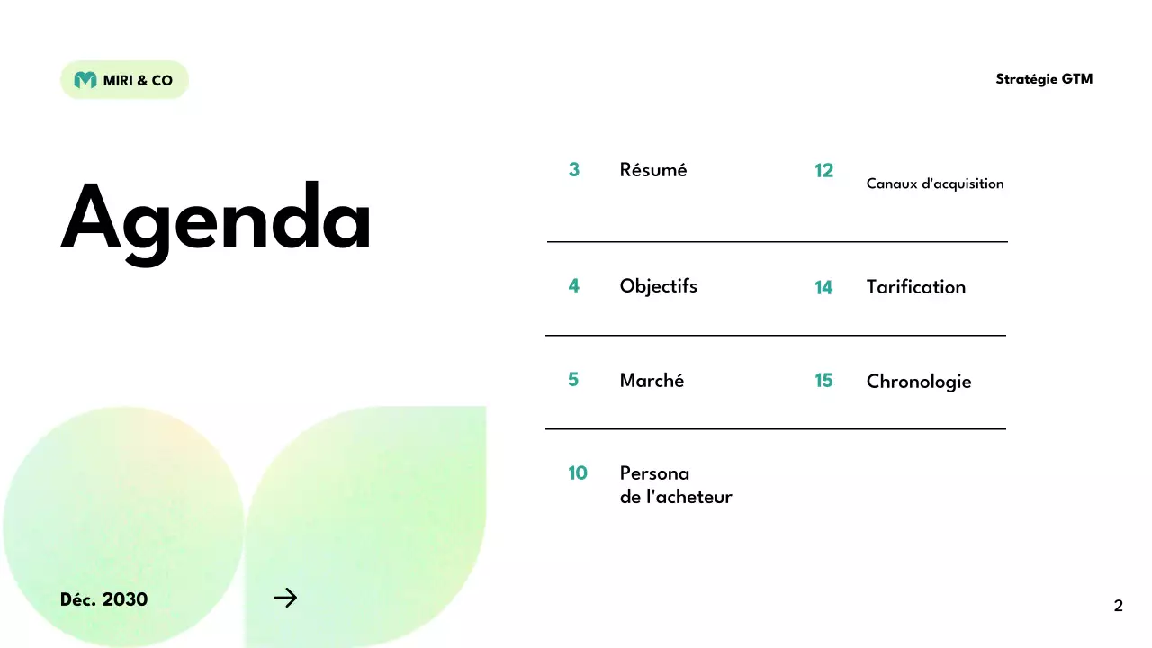 plan de stratégie verte et moderne