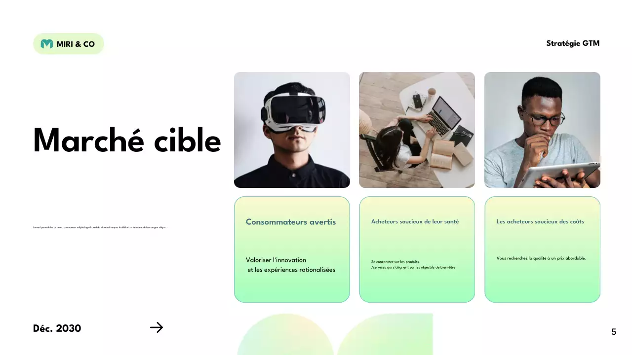 plan de stratégie verte et moderne