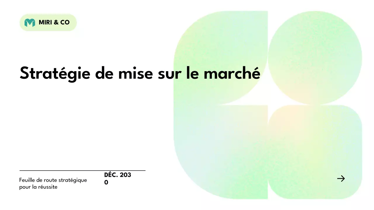 plan de stratégie verte et moderne