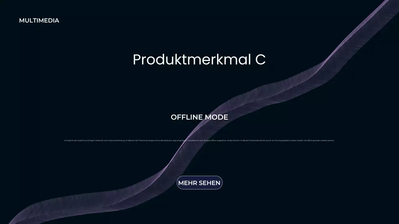 Navy Modern Mobile Application Einführung