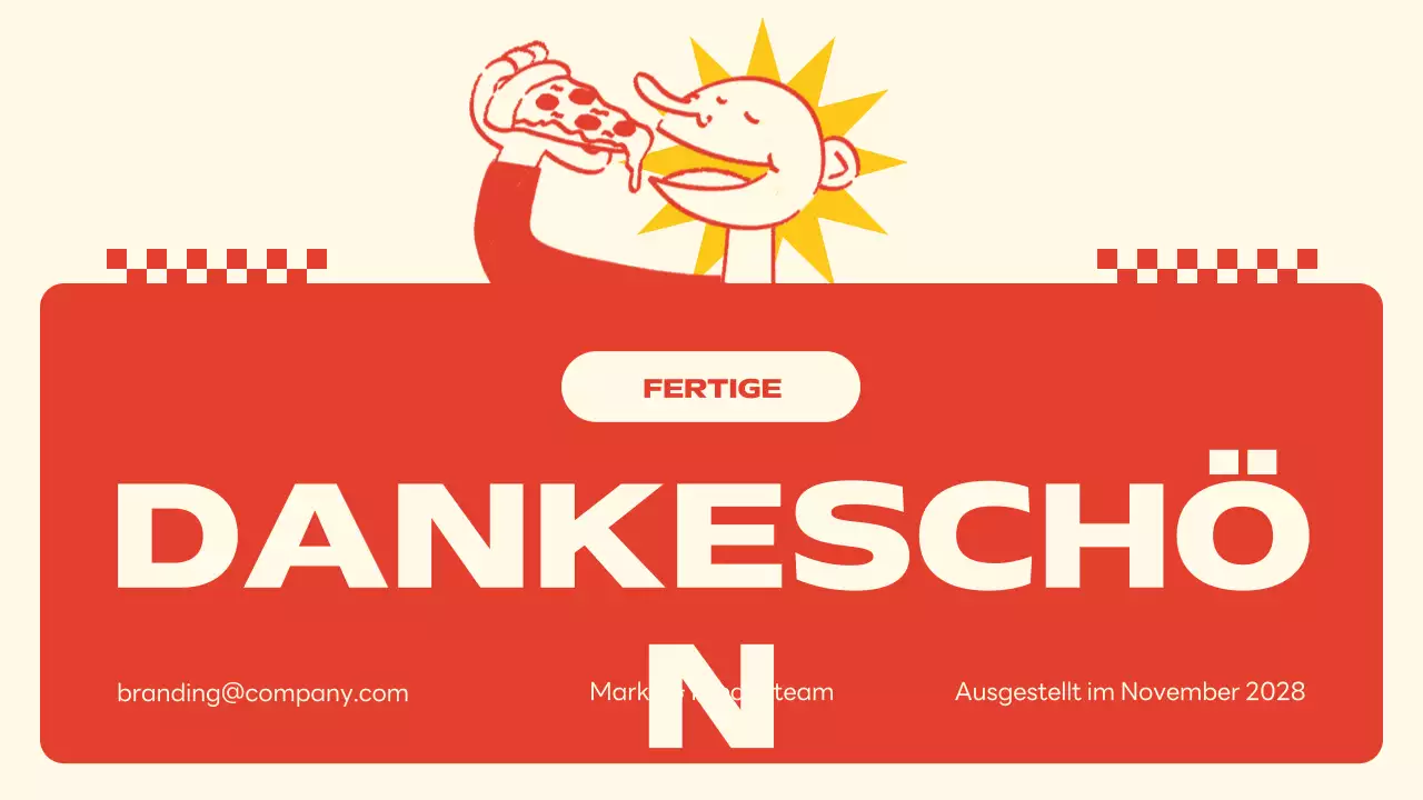 beige retro Markenleitfaden