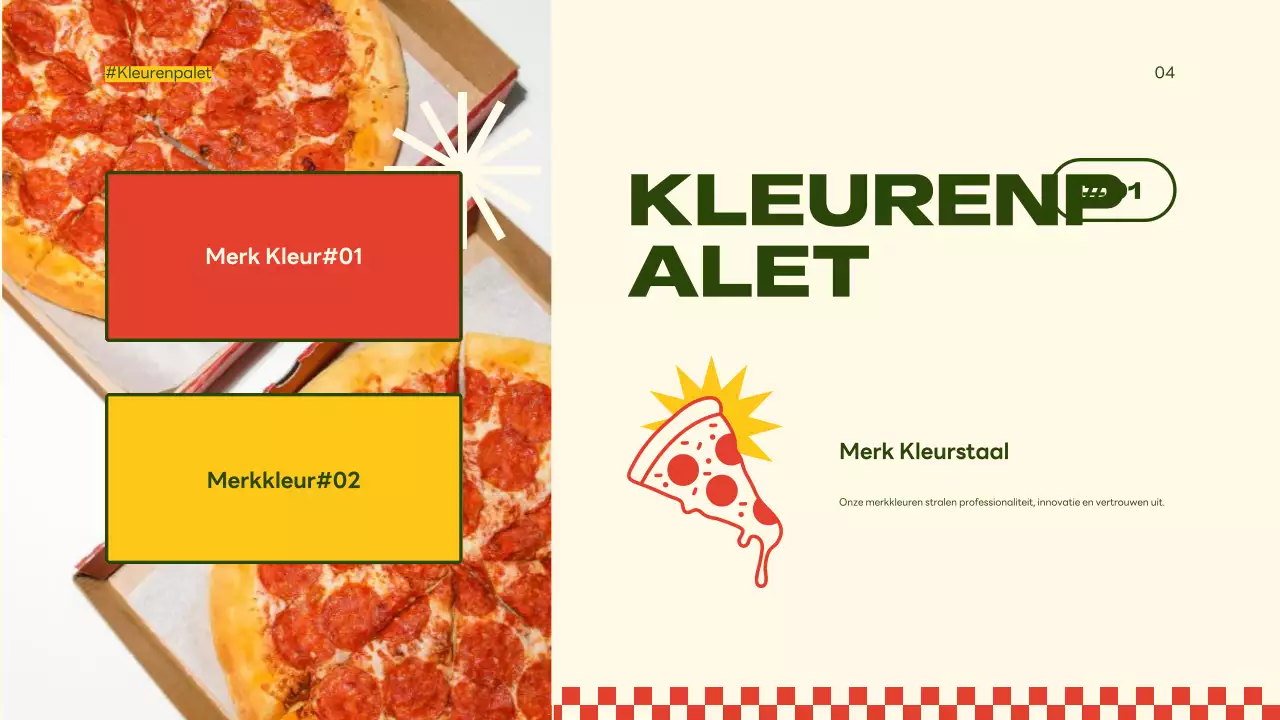 beige retro merkrichtlijn