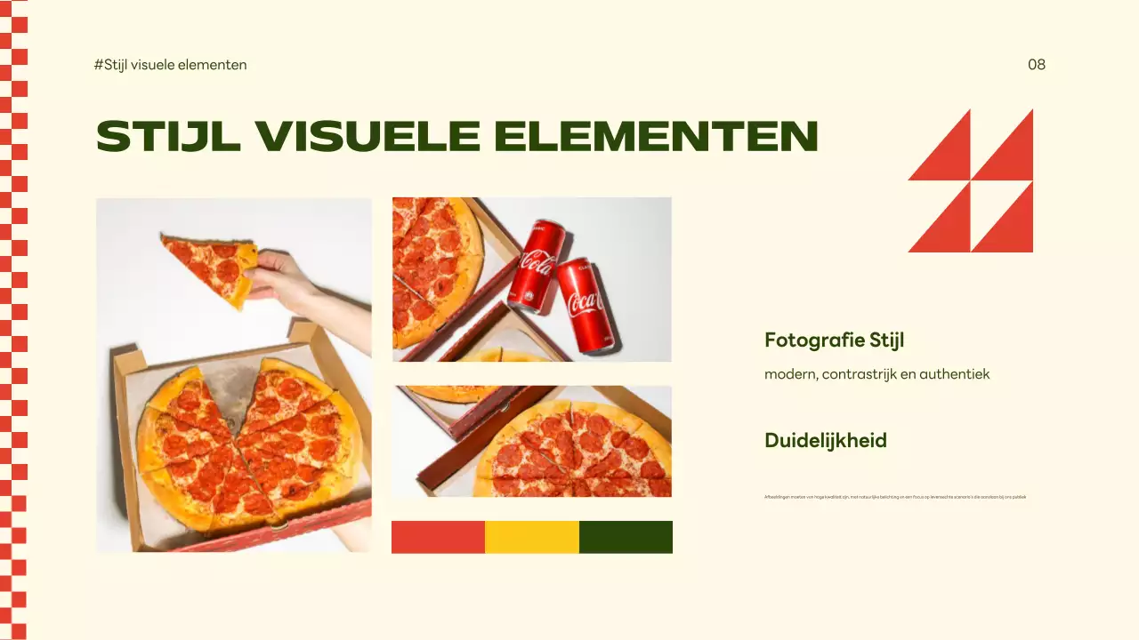 beige retro merkrichtlijn