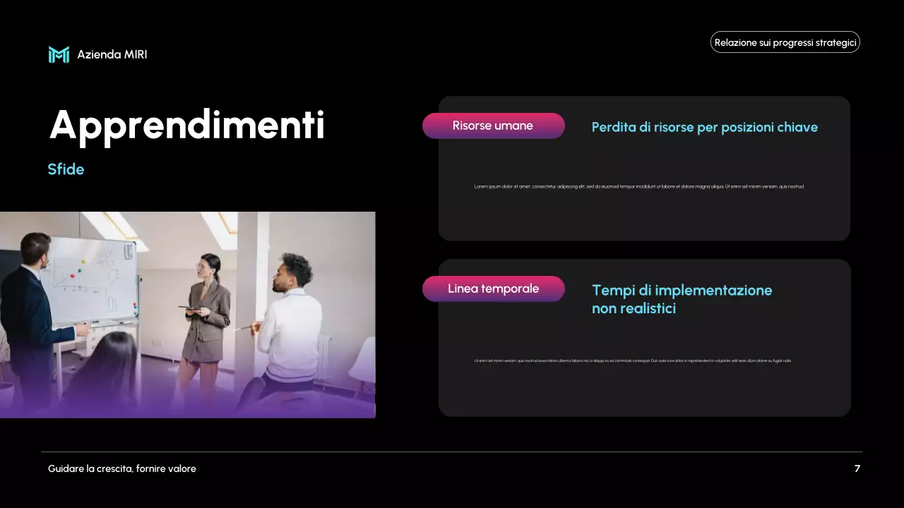 relazione d'affari nera e moderna