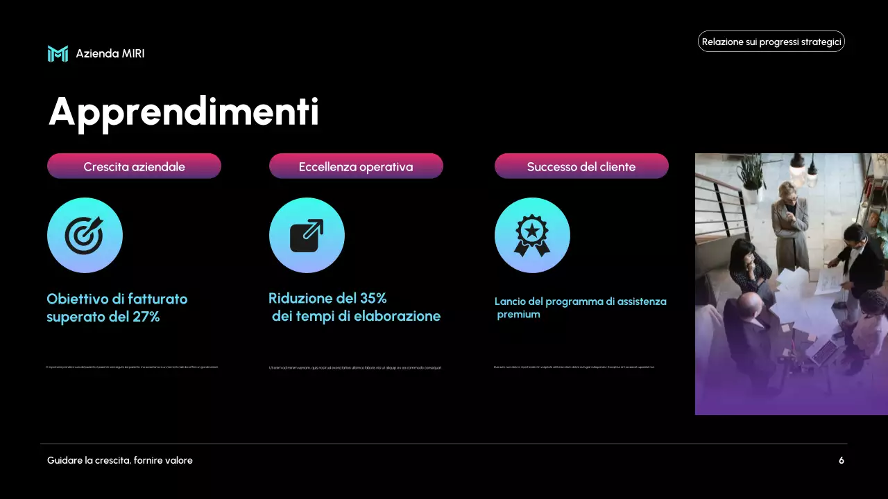 relazione d'affari nera e moderna