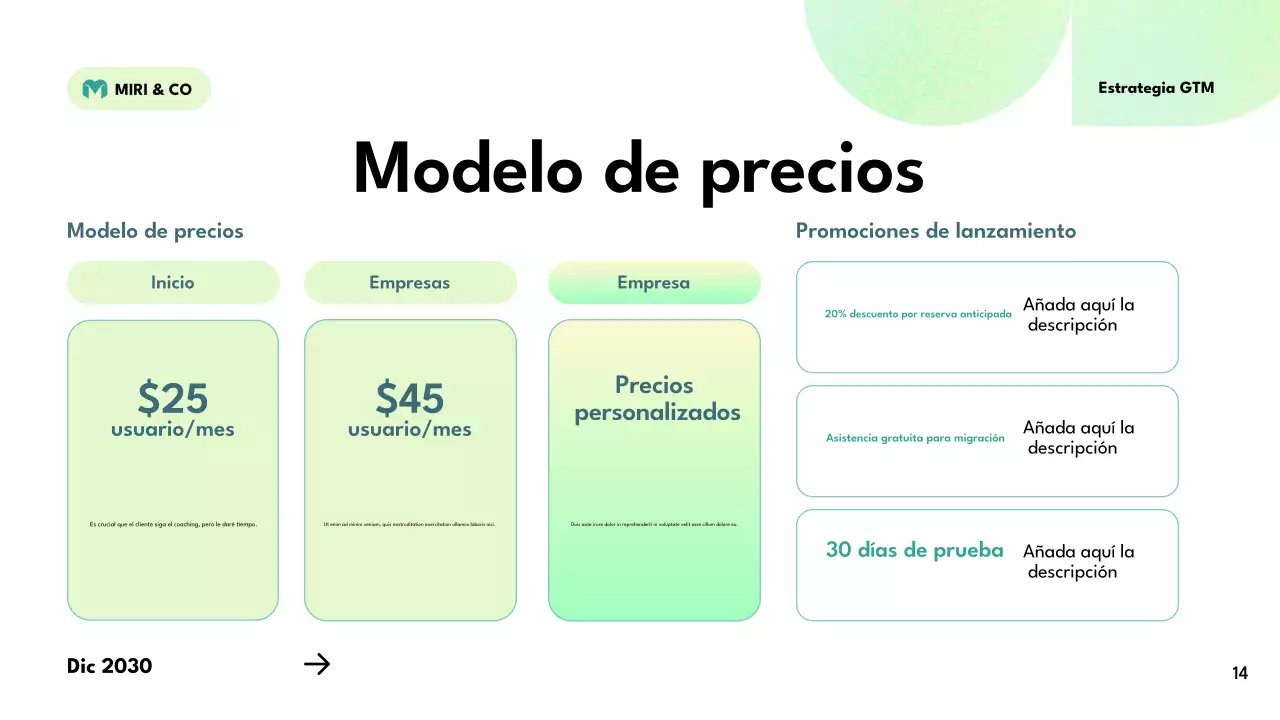 plan estratégico ecológico moderno