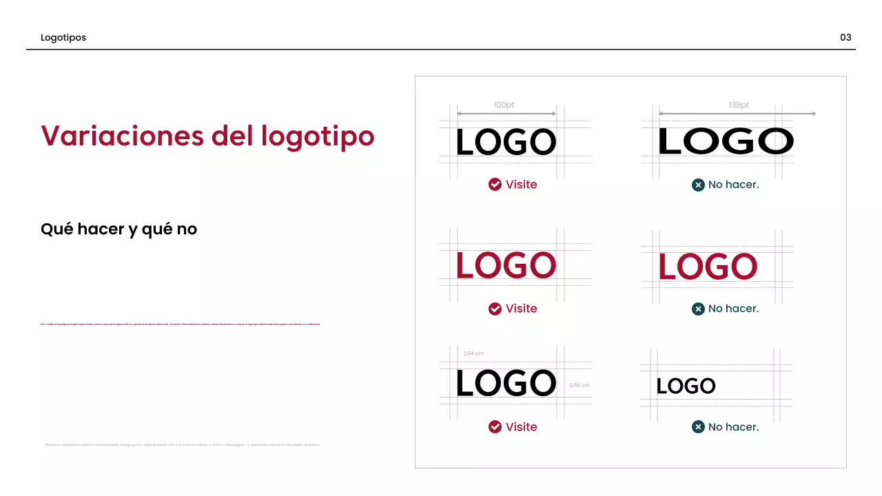 directriz de la marca red professional