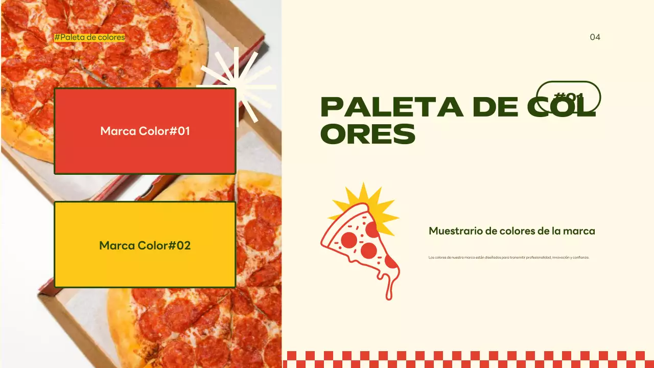 directrices de la marca retro beige