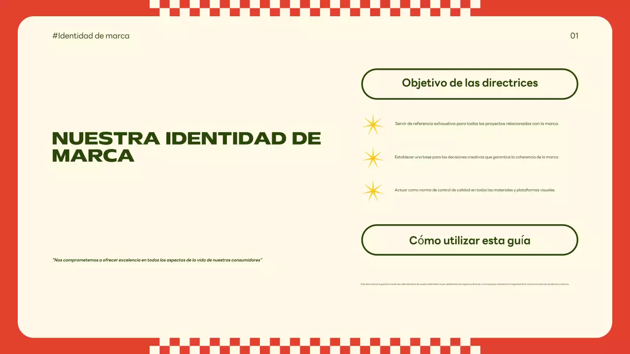 directrices de la marca retro beige