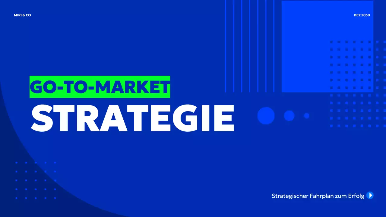 blue modern business plan