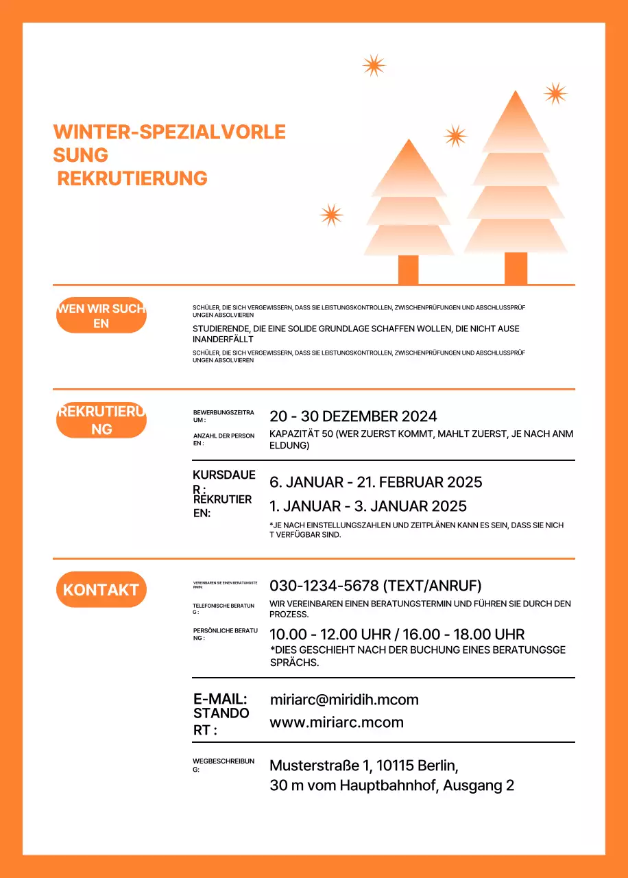 Sondervortrag zur Zulassung mit hellblauer geometrischer Illustration