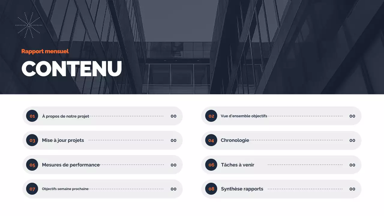 document de rapport de projet minimal de la marine