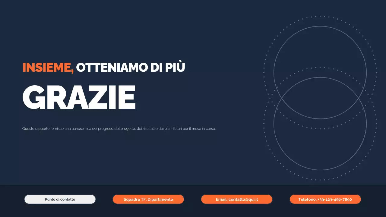 documento di relazione del progetto minimo della marina