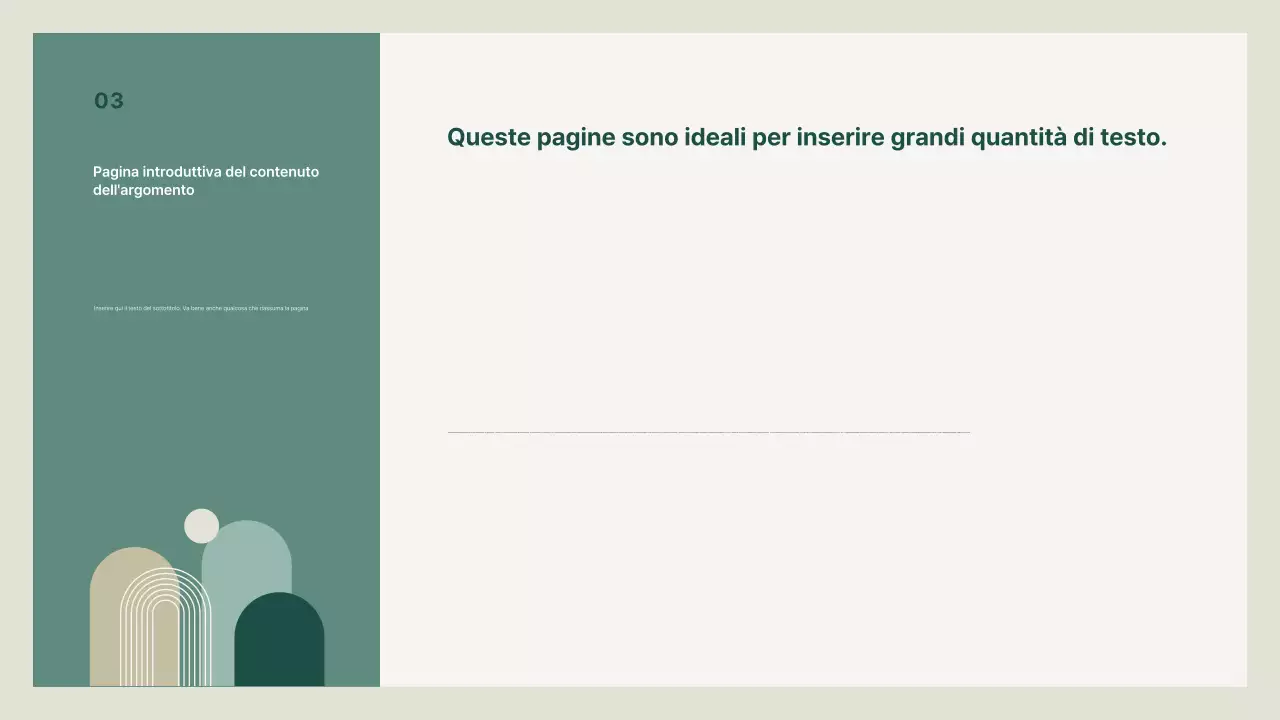 Mazzo di presentazione beige e pulito