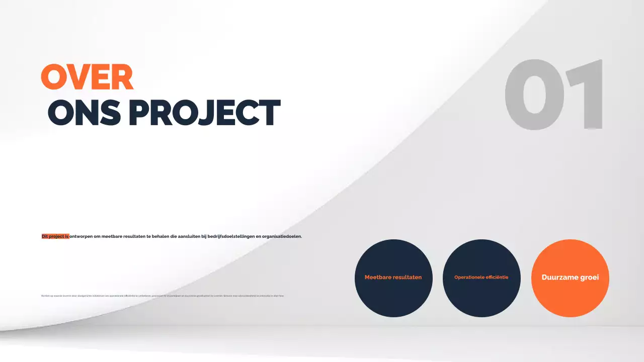 minimaal projectrapport van de marine