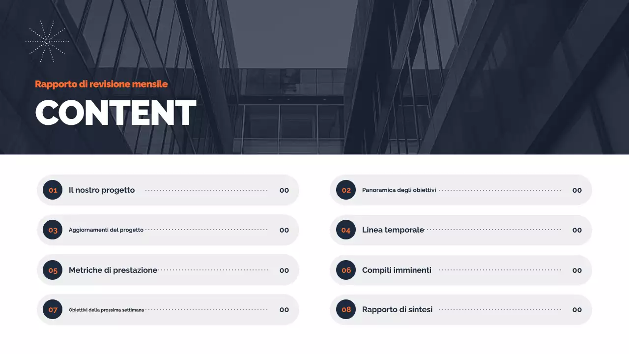 documento di relazione del progetto minimo della marina