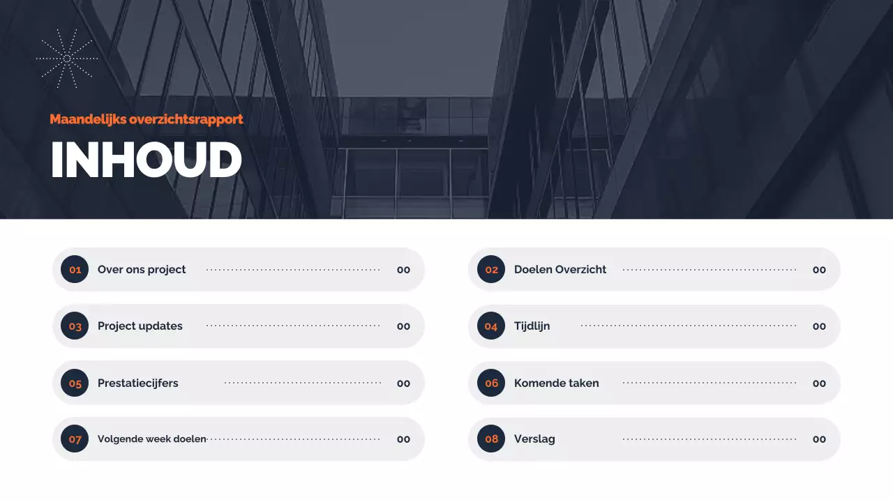 minimaal projectrapport van de marine