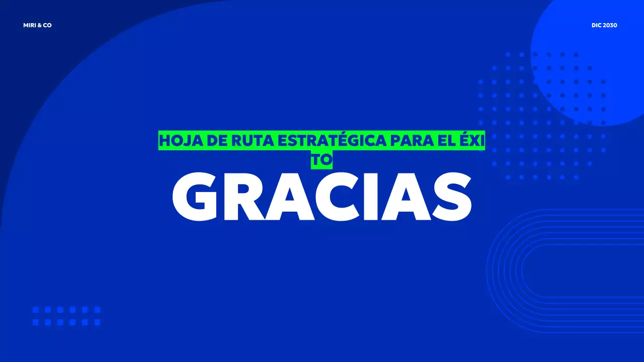 blue modern business plan