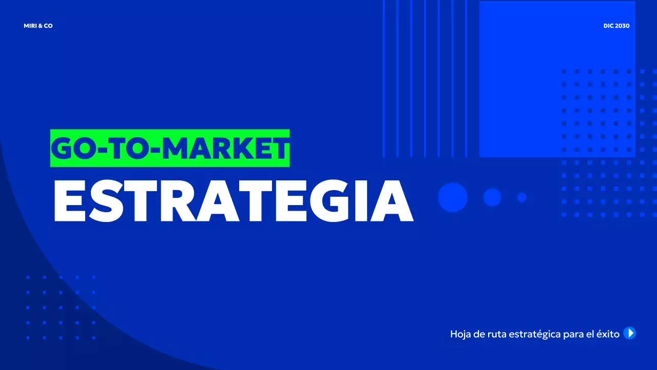 blue modern business plan