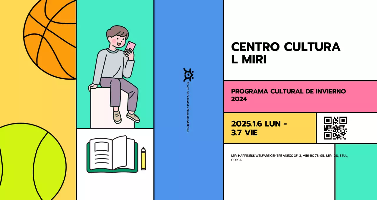 Promocionar los programas de los centros de cultura pop con diversas ilustraciones