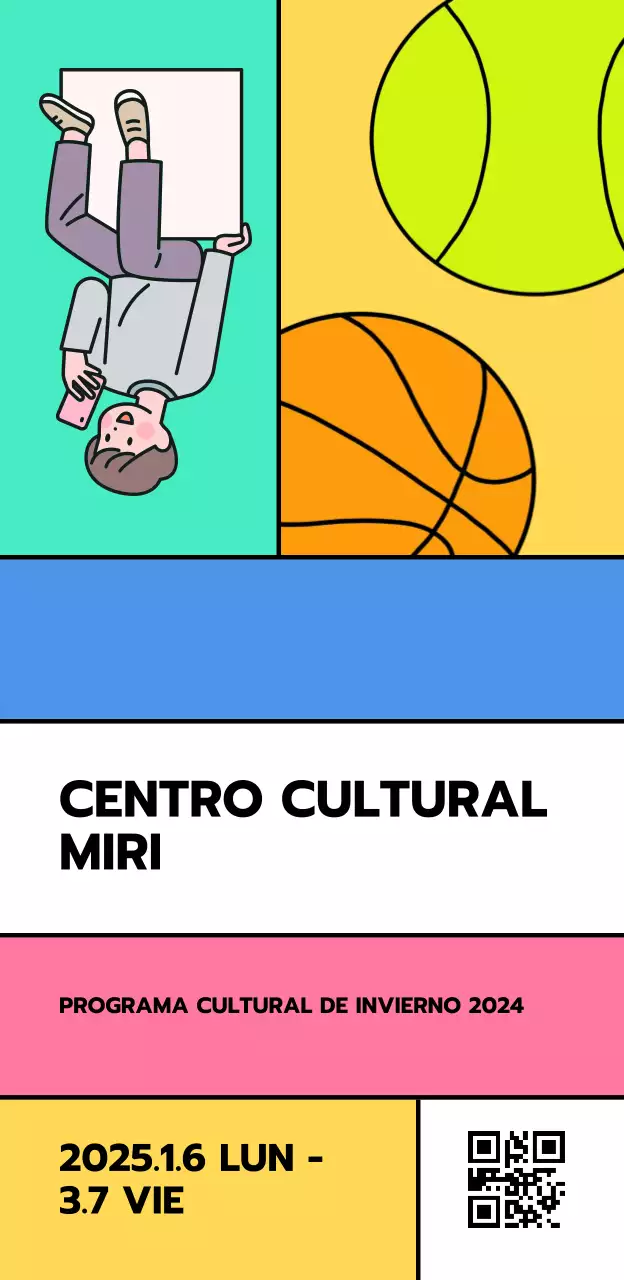 Promocionar los programas de los centros de cultura pop con diversas ilustraciones