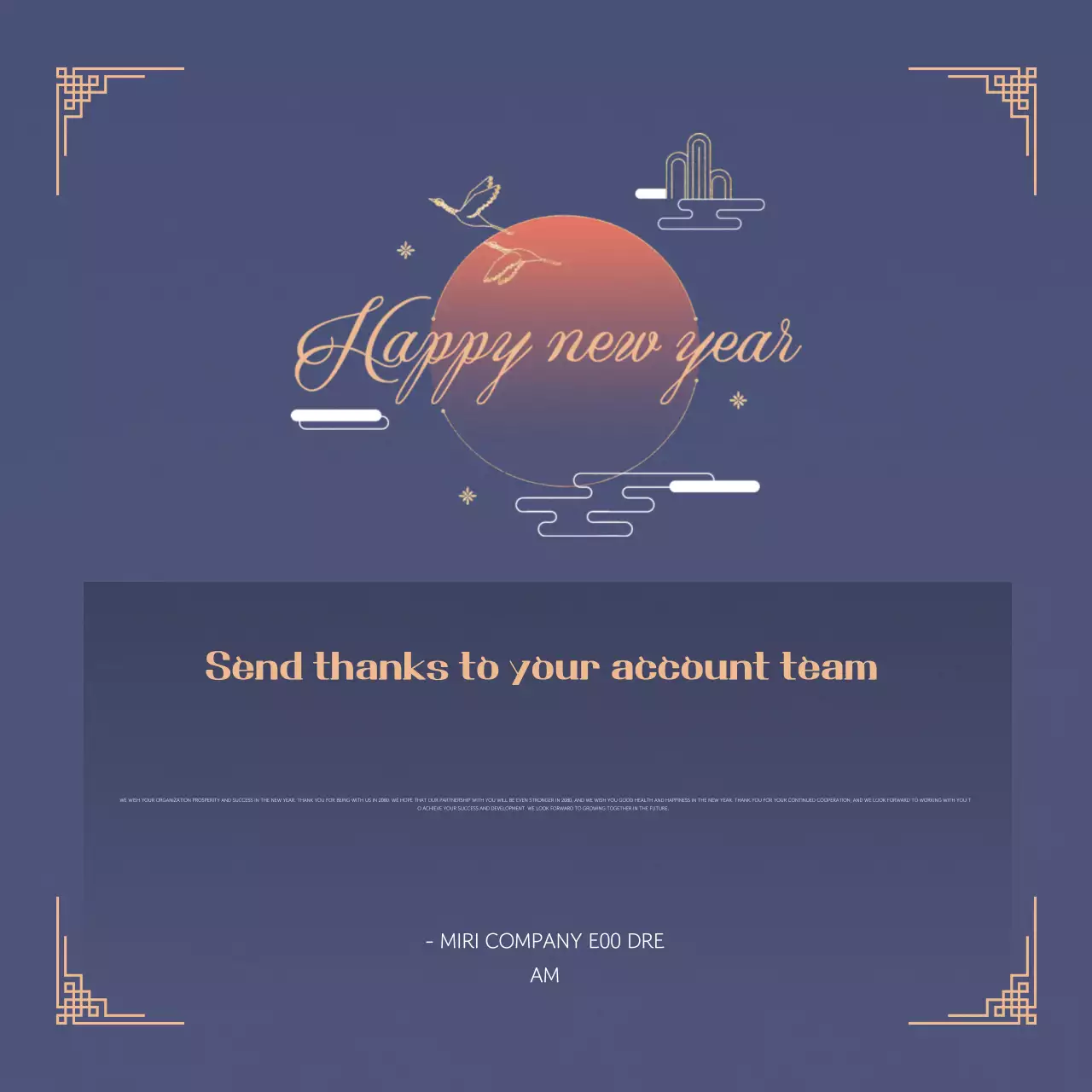 Bài đăng trên mạng xã hội thiệp chúc mừng năm mới truyền thống của hải quân