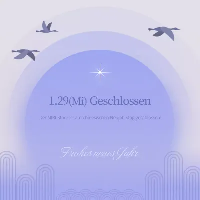 Mauve koreanische Mondneujahrsverschlüsse