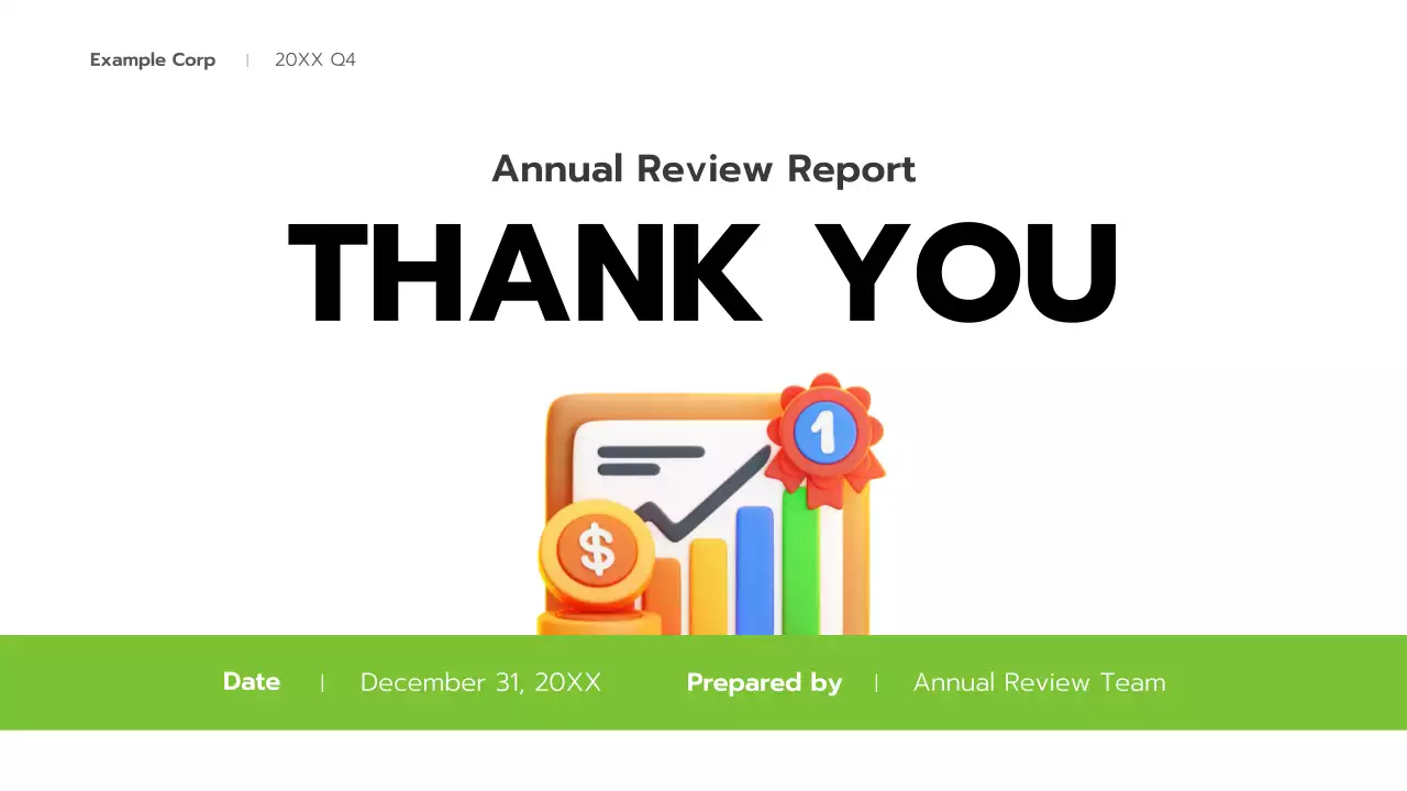 Green Modern Business Report Presentation