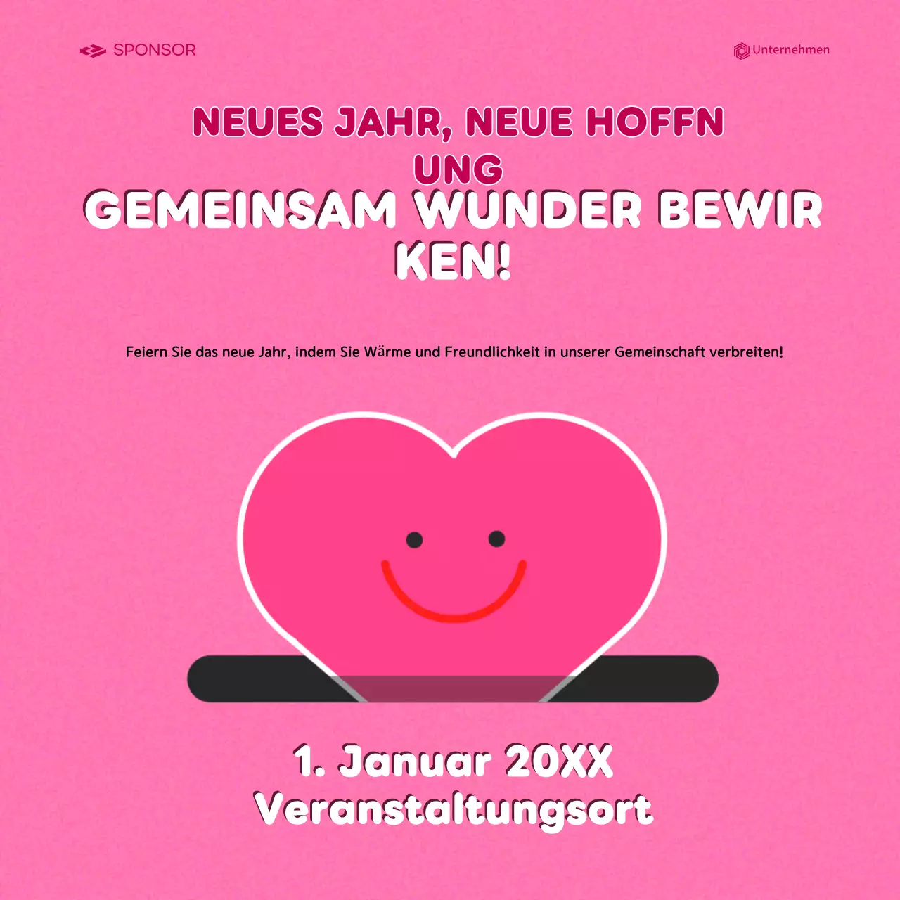 rosa modern community einladung