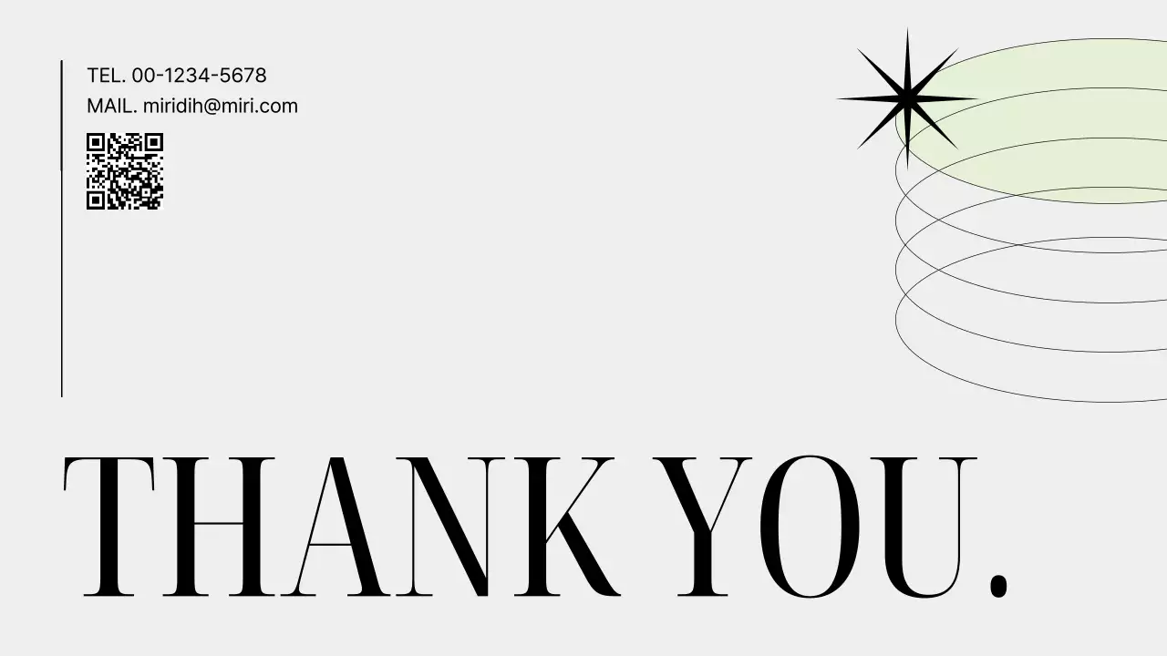 白黒 シンプル プラン プレゼンテーション