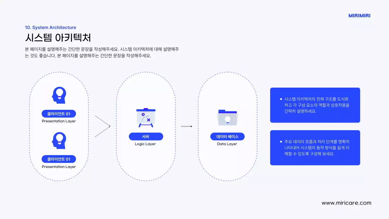 파랑 모던 앱 기획