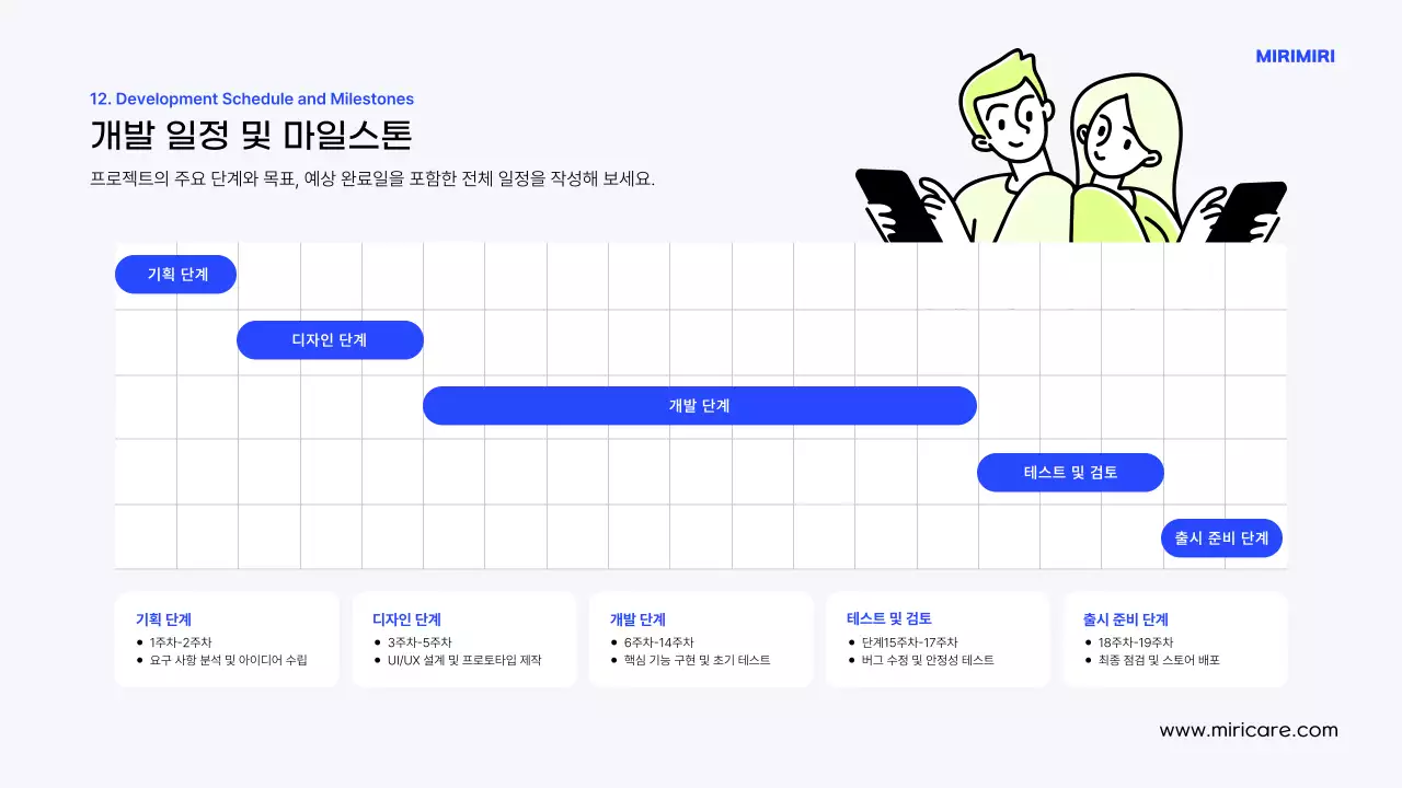 파랑 모던 앱 기획