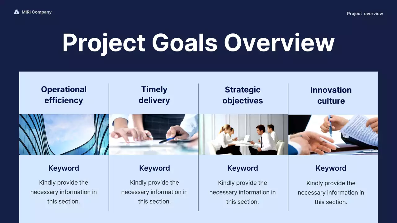 Blue Modern Report Document Presentation