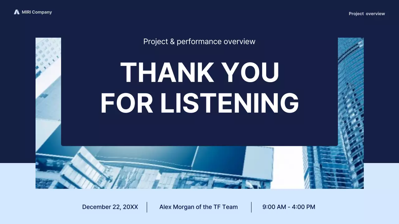 Blue Modern Report Document Presentation