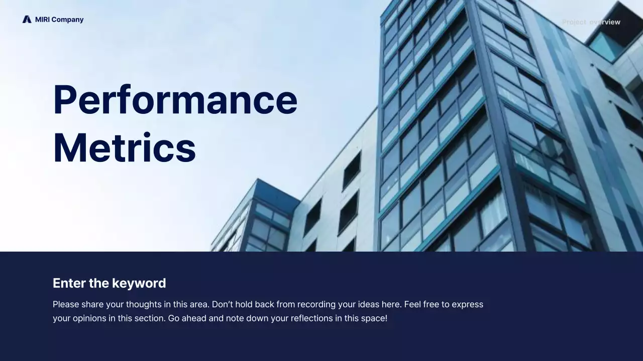 Blue Modern Report Document Presentation