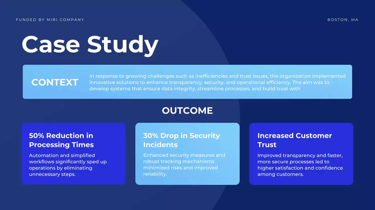 Blue Modern Conference Announcement Presentation