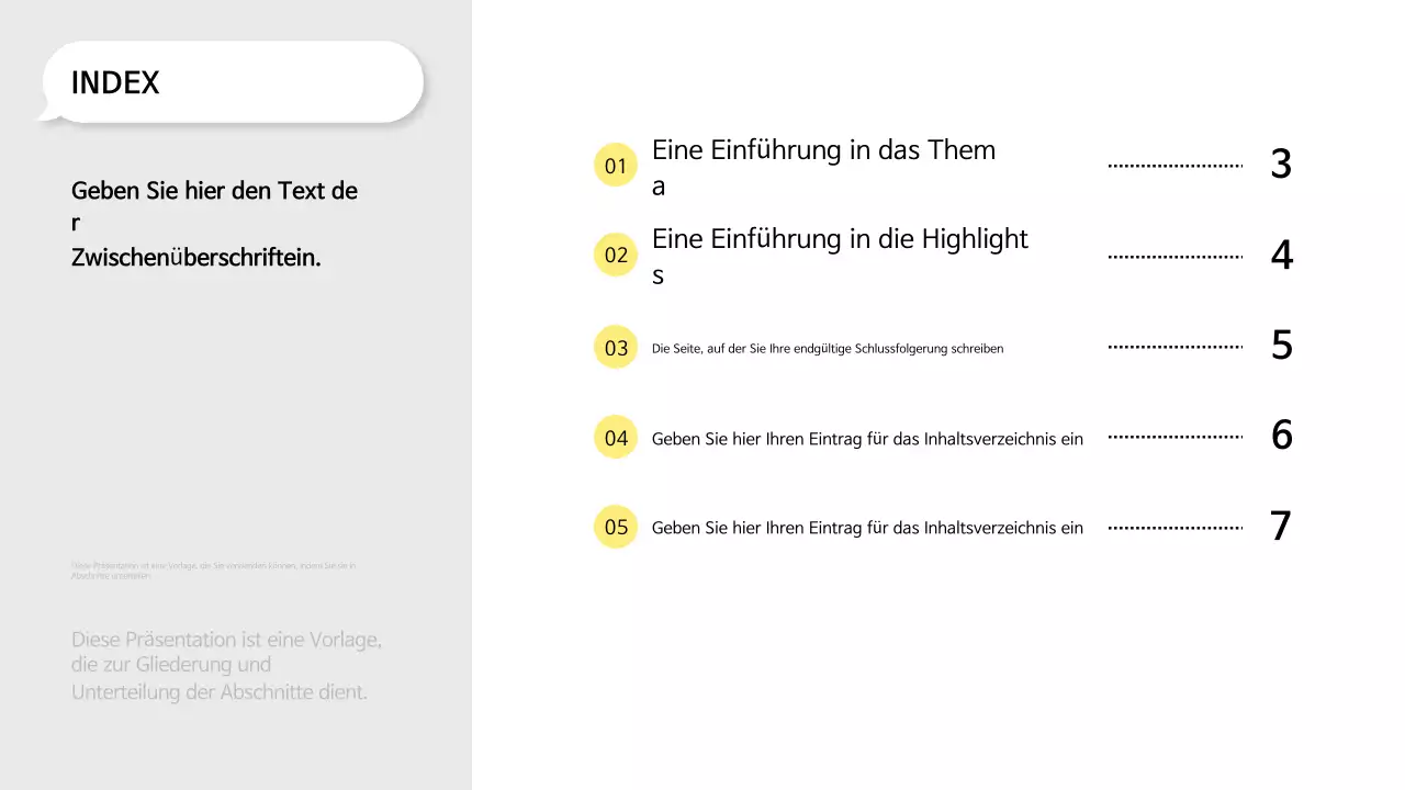 Black Modern Announcement Beschreibung